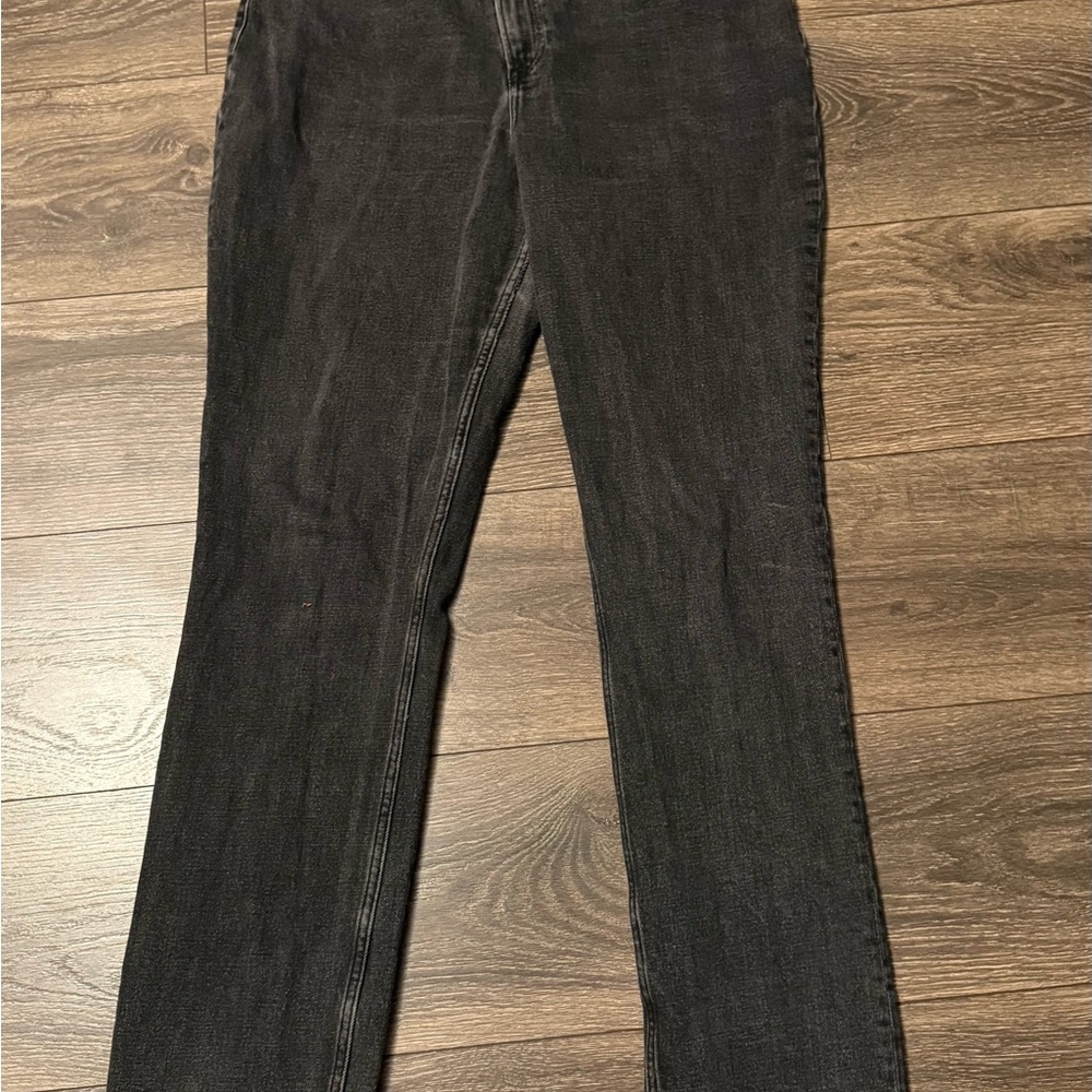 Abercrombie & Fitch Women's 90s Slim Straight Leg Jeans Curve Love